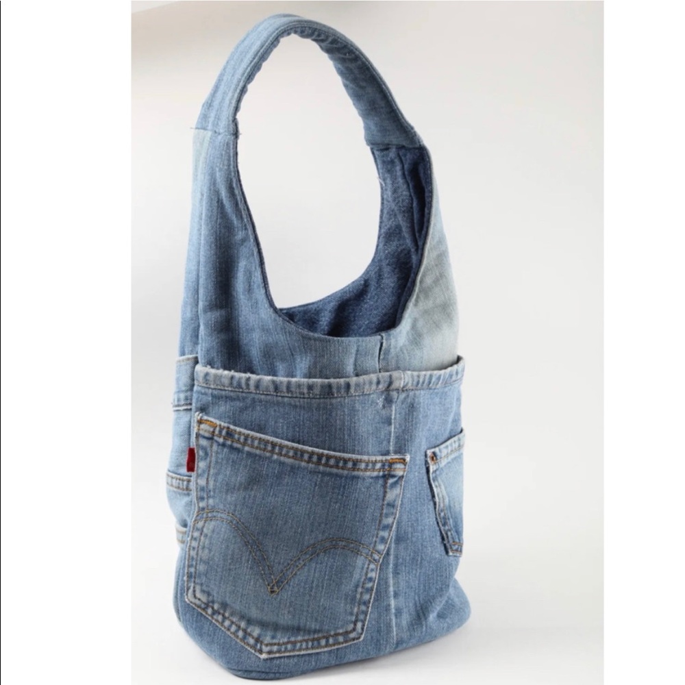 Vintage Y2K denim handbag mini tote Levi’s adorable !